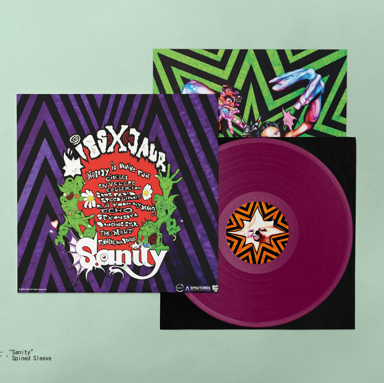 IBSXJAUR - SANITY (Vinil 12") (Pré Venda)